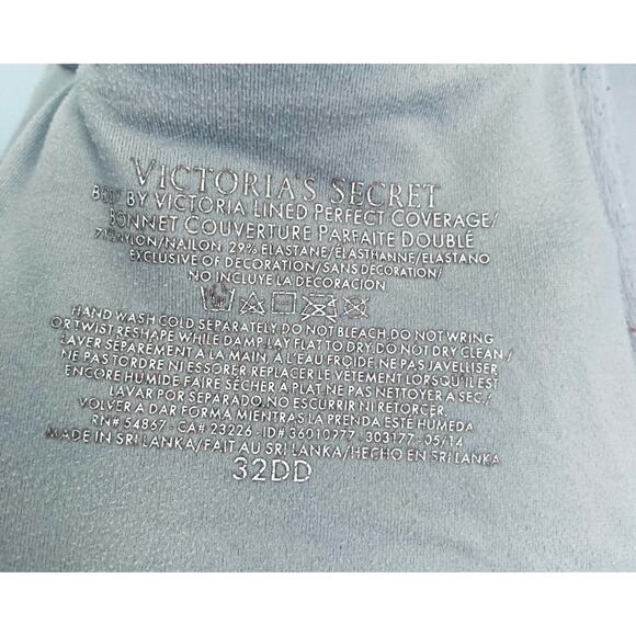 Victoria's Secret Body By Victoria Full Coverage Bra 32DD Gray - Picture 6 of 8